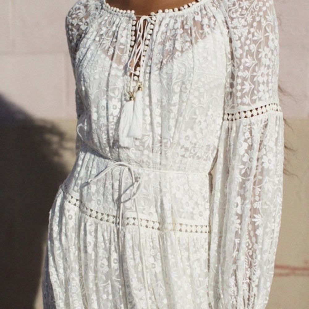 Used Gossamer Scalloped Midi Dress. Price is Firm or Best Offer.